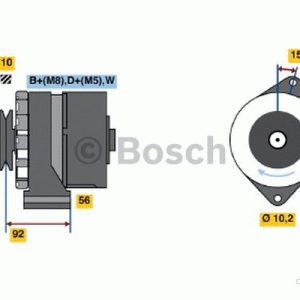 BOSCH 0 986 039 450 Alternateur 14V 100A VOLKSWAGEN: Transporter 4 Bus, BOSCH 0 986 039 450 Alternateur 14V 100A VOLKSWAGEN: Transporter 4 Bus,