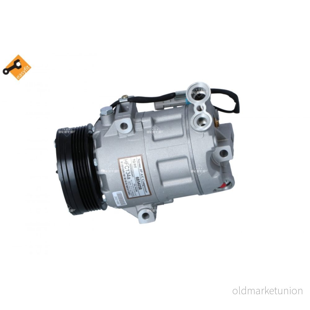 NRF EASY FIT 32429 compresseur De Climatisation CVC 12 PAG 46 avec huile PAG, bague d'étanchéité OPEL: Zafira B, Astra H 3/5 portes 8718042055934