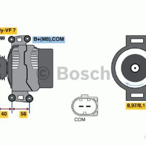 BOSCH 0 986 047 800 Alternateur 14V 220A MERCEDES BENZ: Classe ML, S Berline, R 4047023106414 BOSCH 0 986 047 800 Alternateur 14V 220A MERCEDES BENZ: Classe ML, S Berline, R 4047023106414