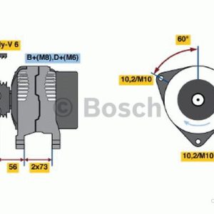 BOSCH 0 986 040 380 Alternateur 14V 90A BMW: Z3 Roadster, 3 Berline, Coupe 3165141163896 BOSCH 0 986 040 380 Alternateur 14V 90A BMW: Z3 Roadster, 3 Berline, Coupe 3165141163896