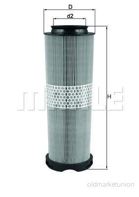 KNECHT LX 1020 Luftfilter 4009026402979