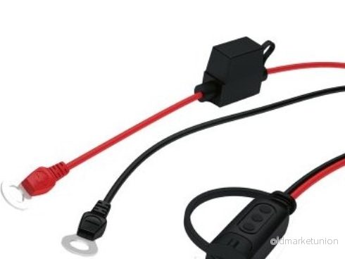CTEK INDICATOR EYELET M8, LED indikator som Visar Batteriets Laddningsstatus, 8 mm Ögla, Permanent Anslutning För Batterier Är Svåra att Nå, Alla 12V Blybatterier och laddare Upp till 10A 7350009563826