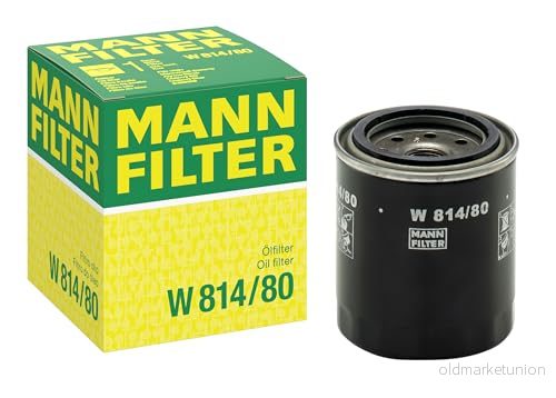 MANN-FILTER Oljefilter W 814/80 4011558706104