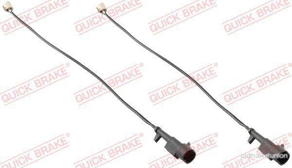 Varningssensor, bromsbeläggslitage QUICK BRAKE WS 0439 A 5706021175554 Varningssensor, bromsbeläggslitage QUICK BRAKE WS 0439 A 5706021175554