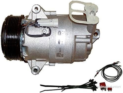 MAHLE ORIGINAL ACP 4 000S Compresseur de Climatisation CVC6 12 PAG 46 R 134a avec bague d'étanchéité jeu câbles OPEL: Zafira B 4009026969656
