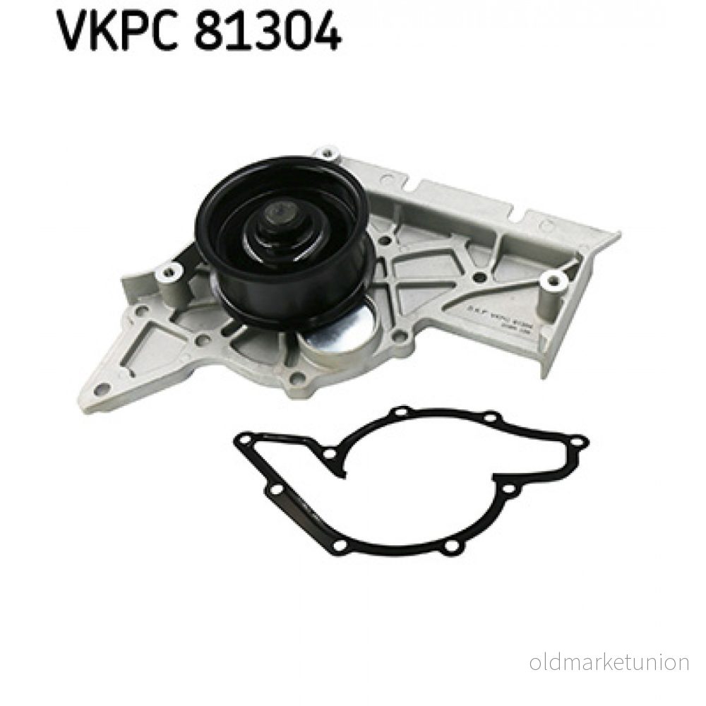 SKF VKPC 81304 Pompe à eau avec joints Métal pour transmission par courroie de distribution AUDI: A4 B6 Berline, A6 C6 Avant, B7 Avant 7316576196447