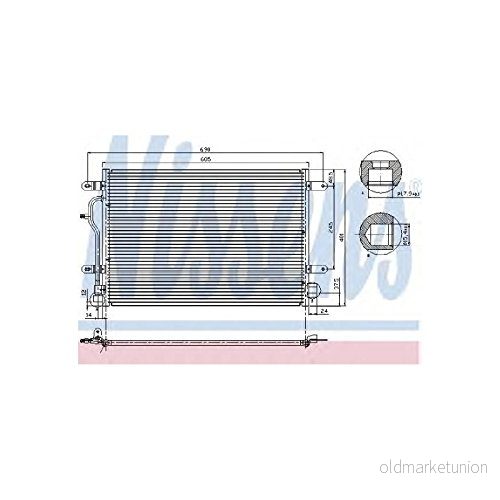 Nissens Kondensor - Klimatanläggning 94665 5707286257955