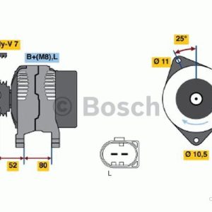 BOSCH 0 986 046 210 Alternateur 14V 140A FIAT: Ducato III Van, Сamion à Plateau / Сhâssis, II Plateau/Сhâssis 3165143619421 BOSCH 0 986 046 210 Alternateur 14V 140A FIAT: Ducato III Van, Сamion à Plateau / Сhâssis, II Plateau/Сhâssis 3165143619421