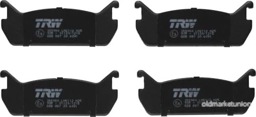 TRW GDB887 Bromsbeläggssats - Skivbroms Bak 3322936408871