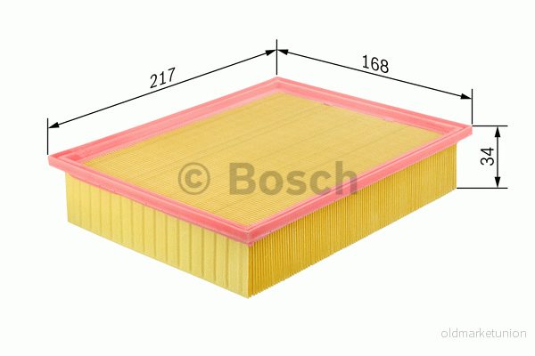 Bosch Luftfilter 1 457 433 593 4047023054548