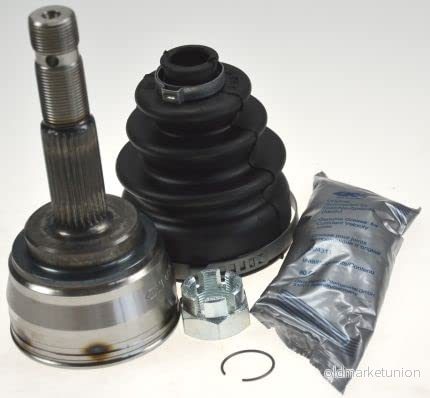 LÖBRO 301989 Tête De Cardan pour véhicules sans système antiblocage avec ecrou crénelé NBR (caoutchoucs nitrile) NISSAN: ALMERA 1 Hatchback, 4019064120117