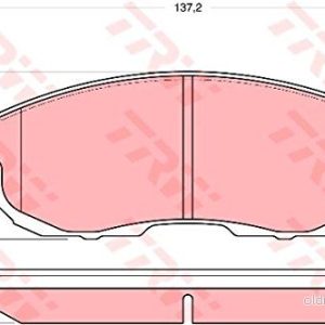 TRW GDB3390 Jeu de plaquettes frein non préparé pour indicateur d’usure NISSAN: 200SX 3322937412457 TRW GDB3390 Jeu de plaquettes frein non préparé pour indicateur d’usure NISSAN: 200SX 3322937412457