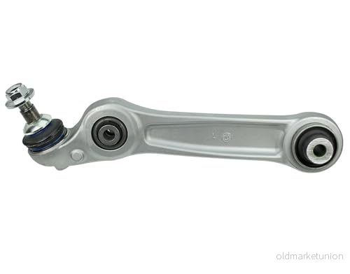 MEYLE 316 050 0056 Bras de suspension ORIGINAL Quality avec support en caoutchouc arrière, Essieu avant gauche barre oscillant transversal Aluminium 4040074101896