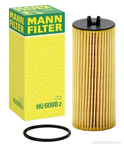 MANN FILTER HU 6008 z Filtre à huile avec joint d'étanchéite Cartouche filtrante MERCEDES BENZ: CLS Shooting Brake, Classe A, S Berline 4011558038021