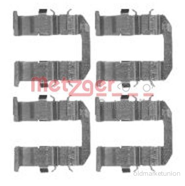 QUICK BRAKE 109 1758 Kit d'accessoires, plaquette de frein à disque KIA: CARNIVAL / GRAND 3 5706021105520