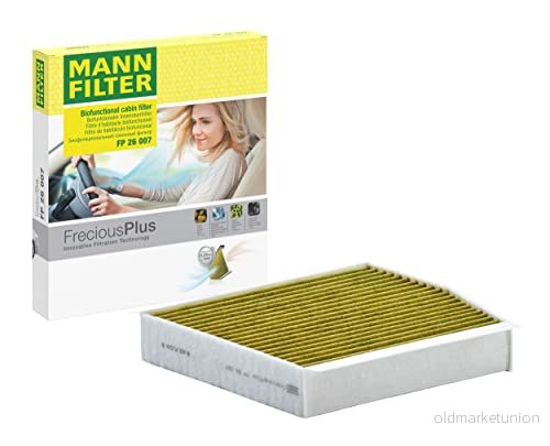 MANN FILTER FP 26 007/1 Filtre d'habitacle MERCEDES BENZ: GLA, Classe A, B, INFINITI: Q30, QX30 I 4011558067045