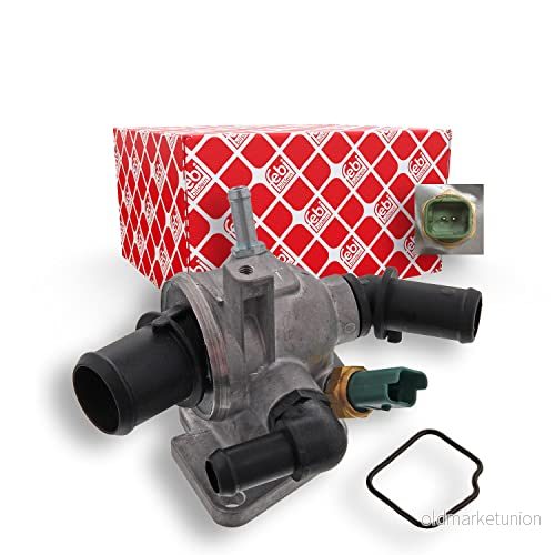 FEBI BILSTEIN 36284 Boîtier du thermostat avec joint d'étanchéite commutateur de température OPEL: Corsa D 3/5 portes, Astra H portes 4027816362845