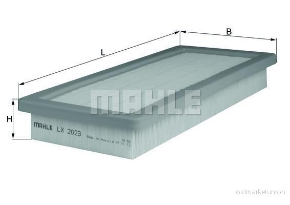 Knecht LX 2023 Luftfilter 4009026724392
