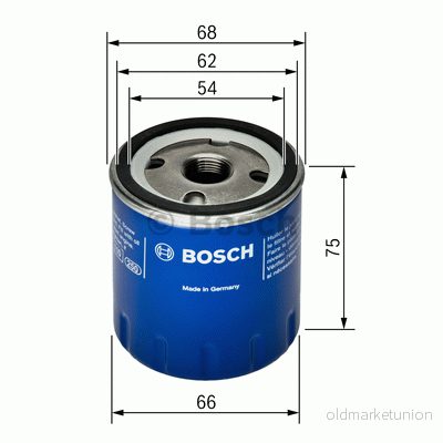 Oljefilter BOSCH 0 451 103 292 3165143091869