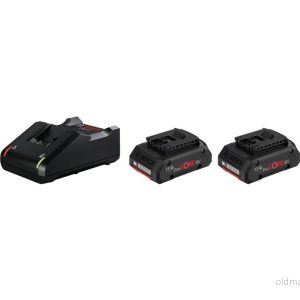 Bosch Professional Blue 18V PROCORE Batterikit 2×4,0 Ah Med Laddare 3165140970341 Bosch Professional Blue 18V PROCORE Batterikit 2×4,0 Ah Med Laddare 3165140970341
