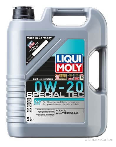 Liqui Moly Special Tec V 0W 20 5I Huile moteur 20632 VOLVO: XC60 I, V40 3/5 portes, V60 I 4100420206320