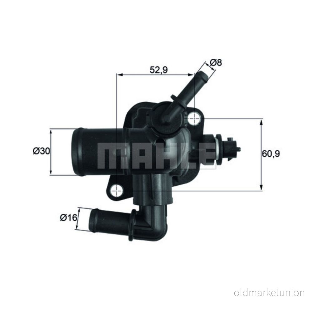 Termostat, kylvätska MAHLE TI 251 88D