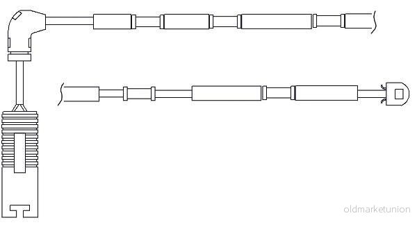 Varningssensor, bromsbeläggslitage QUICK BRAKE WS 0248 A 5706021091243