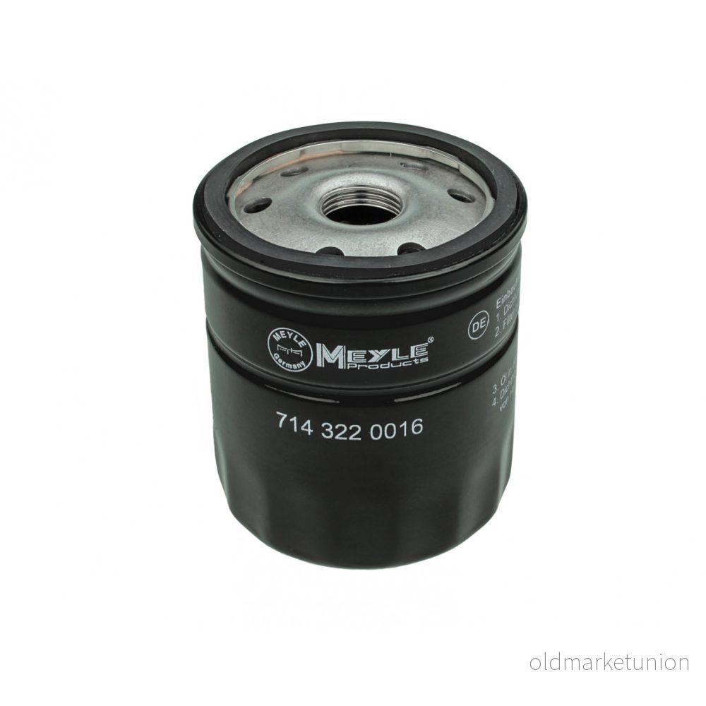 MEYLE 714 322 0016 Filtre à huile M20x1,5 ORIGINAL Quality avec un clapet de non retour vissé FORD: FOCUS 3, C Max 2, KUGA 2 4040074181515