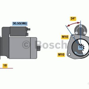 BOSCH 0 986 020 900 Démarreur 12 1,1 10 FORD: FIESTA 5, Focus Mk1 3/5 portes, Fusion Break 3165143676868 BOSCH 0 986 020 900 Démarreur 12 1,1 10 FORD: FIESTA 5, Focus Mk1 3/5 portes, Fusion Break 3165143676868