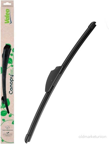 Balai d'essuie glace Valeo Canopy 583906 450mm plat, caoutchouc d'essuyage composé de >80 % matériaux durabl. 3276425839069