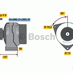 BOSCH 0 986 039 660 Alternateur 14V 90A SAAB: 9 3 3/5 portes, 900 II Cabriolet 3165141088113 BOSCH 0 986 039 660 Alternateur 14V 90A SAAB: 9 3 3/5 portes, 900 II Cabriolet 3165141088113