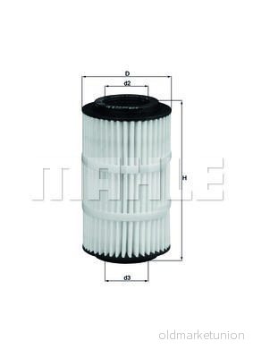 Knecht OX 345/7D Oljefilter 4009026877944