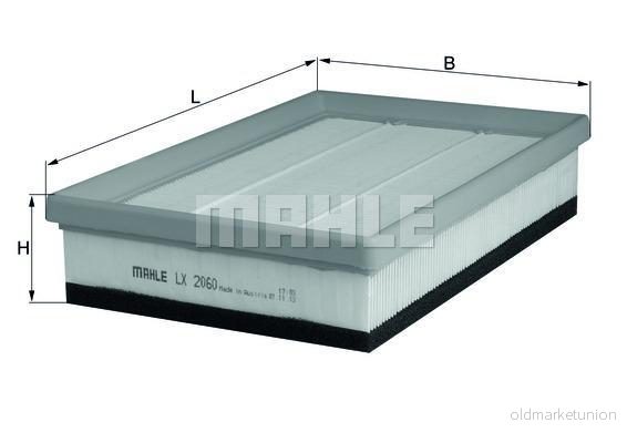 MAHLE Luftfilter LX 2060 FIAT Bravo Stilo 4009026608326