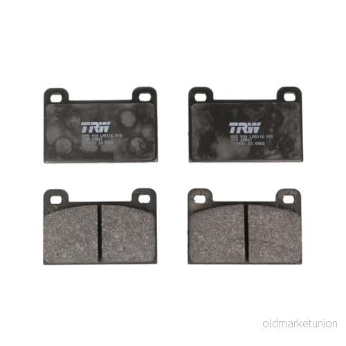 TRW GDB939 Bromsbeläggssats, skivbroms 3322936409397