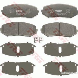 TRW GDB3443 Bromsbeläggssats, Skivbroms – 4 delar 3322937562787 TRW GDB3443 Bromsbeläggssats, Skivbroms – 4 delar 3322937562787