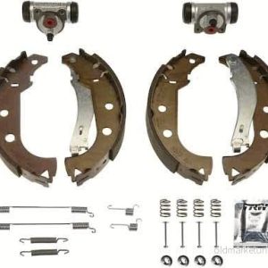 TRW BK1763 Bromsbackar sats – 228 mm 42 mm – Med hjulbromscylinder – FIAT Palio I Weekend