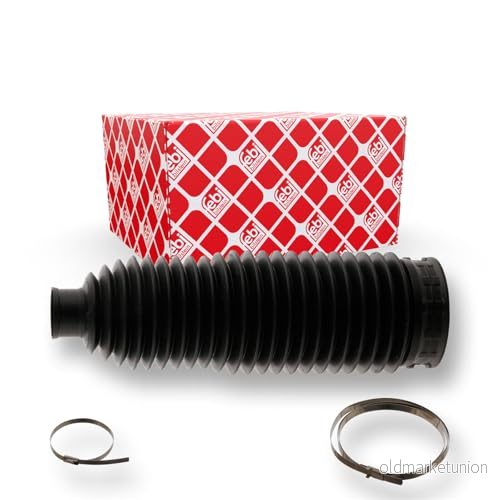 FEBI BILSTEIN 32854 Jeu de joints soufflets, direction Thermoplastique Essieu Avant gauche avec colliers AUDI: A4 B6 Avant, Berline, B7 4027816328544