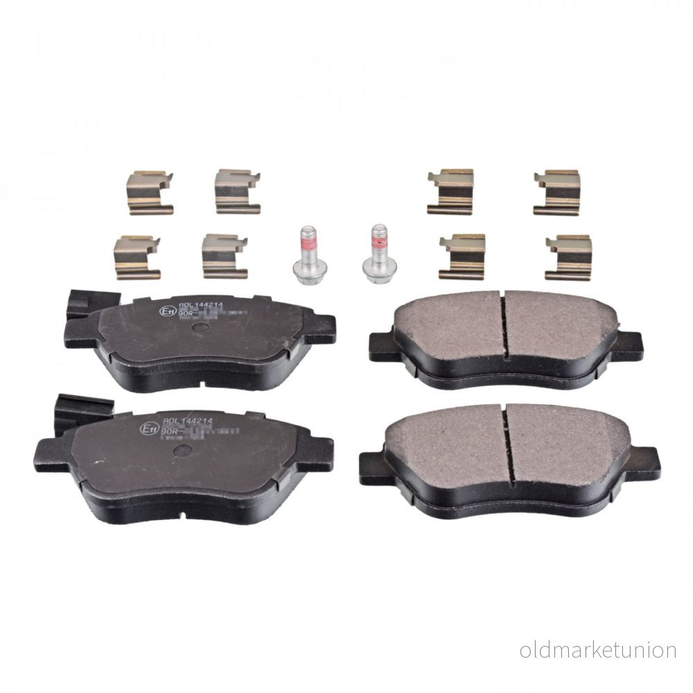 BLUE PRINT ADL144214 Jeu de plaquettes frein Essieu avant contact signal d'usure inclus avec monture FIAT: 500 3 portes, Grande Punto 3/5 portes 5050063056952