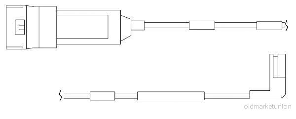 QUICK BRAKE WS 0120 A Usure Des Plaquettes De Frein Jeu d’essieux OPEL: Calibra 5706021022483