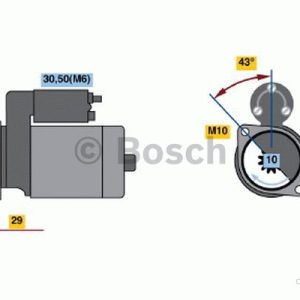 BOSCH 0 986 021 280 Démarreur 12 1,4 10 MERCEDES BENZ: Classe C Berline, Vito Mixto, E Berline 3165144131502 BOSCH 0 986 021 280 Démarreur 12 1,4 10 MERCEDES BENZ: Classe C Berline, Vito Mixto, E Berline 3165144131502