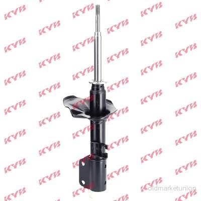 KYB Premium 633133 Amortisseur Essieu avant droit Pression d'huile Jambe de suspension Goujon en haut SUZUKI: SWIFT 2, SUBARU: JUSTY 2