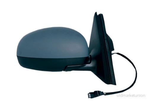 Rétroviseur extérieur Alkar 6140573 droit avec couche d'apprêt électrique chauffant, convexe pour véhicules direction à gauche SKODA: Roomster