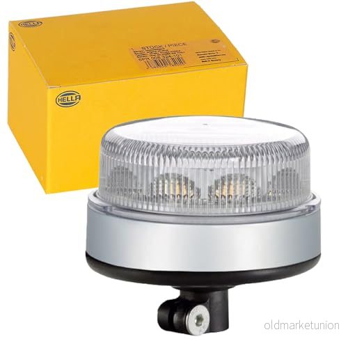 HELLA LED Blixtvarningsljus K Blizzard 12V / 24V gul påbyggd/Påfyllningsrör, flexibelt Antal: 1 2XD 012 980 011, Rörmuff 4082300696790