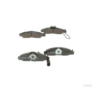 BOSCH 0 986 424 551 Jeu de plaquettes frein Low Metallic avec palpeur d’usure intégré tôle anti bruit, instructions montage 3165143722428