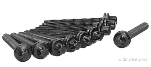 AJUSA 81012000 Jeu De Vis Culasse Torx extérieur 10 SAAB: 9 3 3/5 portes, 900 I Combi Coupe, 5 Break 8427769317774