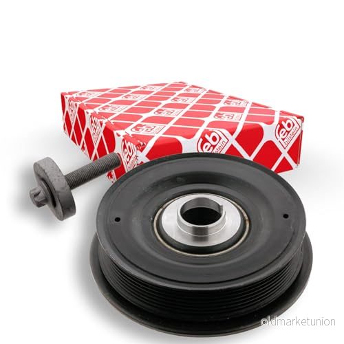 febi BILSTEIN 33700 Poulie Damper 7PK 152, 166 6 avec vis Plus RENAULT: ESPACE 4, MASTER 2 Kasten, TRAFIC OPEL: Vivaro A Van 4027816337003