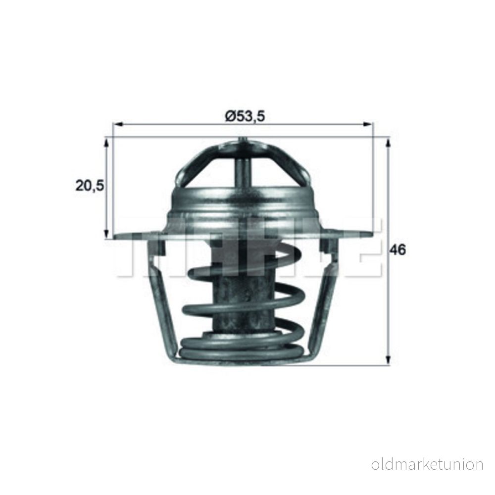 Termostat, kylvätska MAHLE TX 91 89D 4250192993185