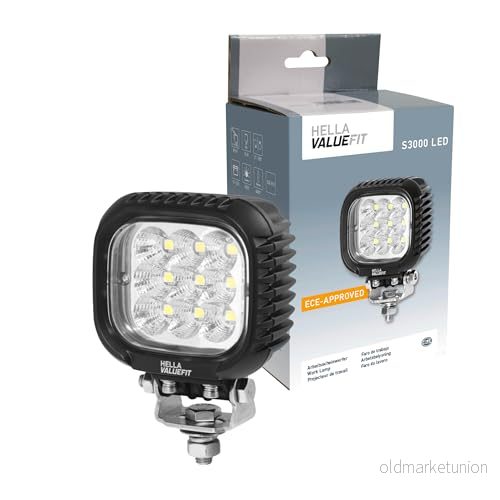 HELLA 1GA 357 109 012 Projecteur de travail LED 3000lm 6000K 9002920169523