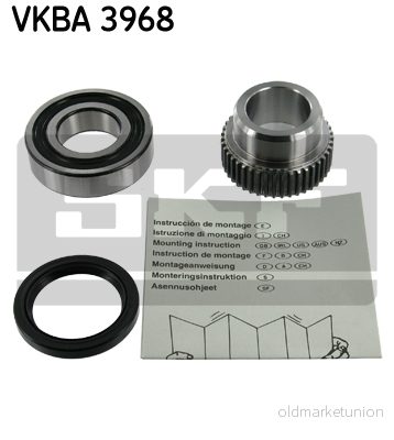 SKF VKBA 3968 Kit de roulements roue avec bague d'étanchéité 62 SUZUKI: Wagon R+ II 3/5 portes, Ignis I