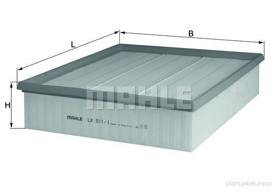 KNECHT Luftfilter LX 511/1 4009026106020